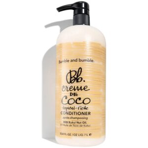 bumble and bumble, bb. creme de coco, coconut oil, hair conditioner, for moisturizing, 1000 ml