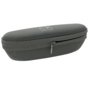 calvin klein, calvin klein, glasses case, black/grey