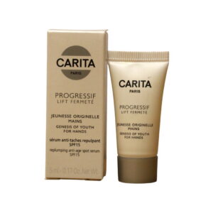 carita paris, progressif lift fermete, albizia extract, nourishing, day, serum, for hands, spf 15, 5 ml *sample