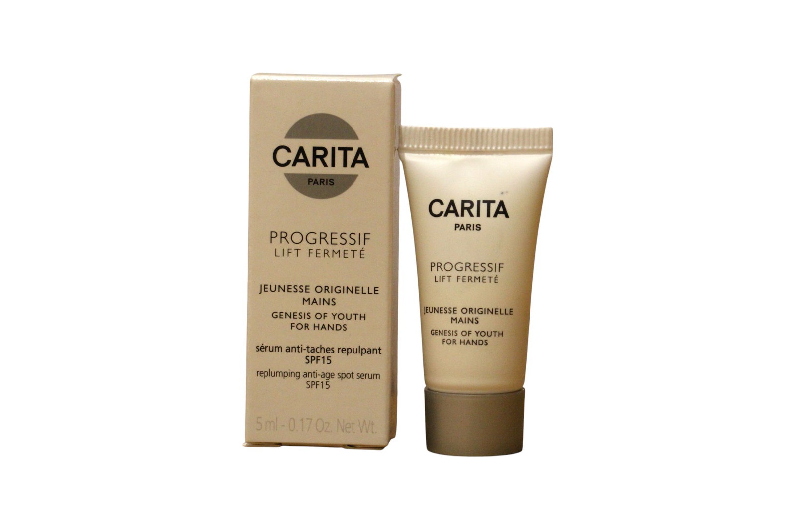 carita paris, progressif lift fermete, albizia extract, nourishing, day, serum, for hands, spf 15, 5 ml *sample carita paris, progressif lift fermete, albizia extract, nourishing, day, serum, for hands, spf 15, 5 ml *sample