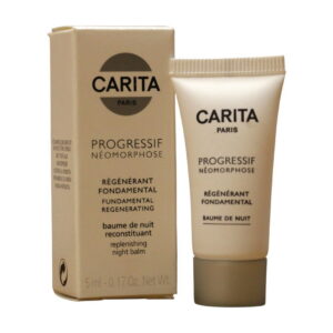 carita paris, progressif neomorphose clarte fondamentale, hyaluronic acid, nourishing, night, balm, for face & eyes, 5 ml *sample