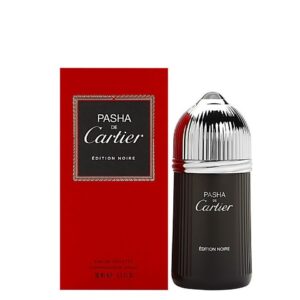 cartier, pasha de cartier edition noire, eau de toilette, for men, 50 ml
