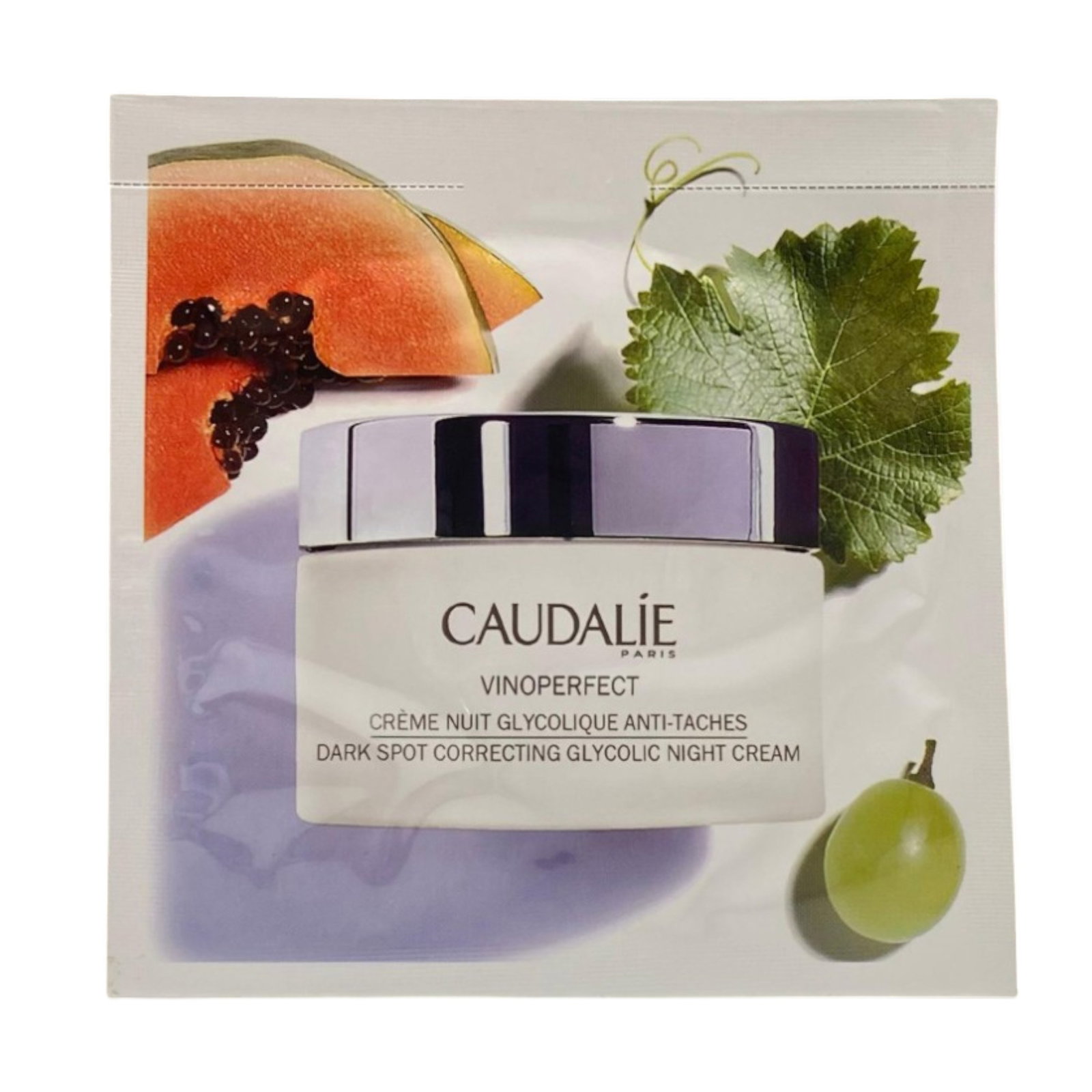 caudalie, vinoperfect, natural, anti spot, night, cream, for face, 2 ml *sample caudalie, vinoperfect, natural, anti spot, night, cream, for face, 2 ml *sample