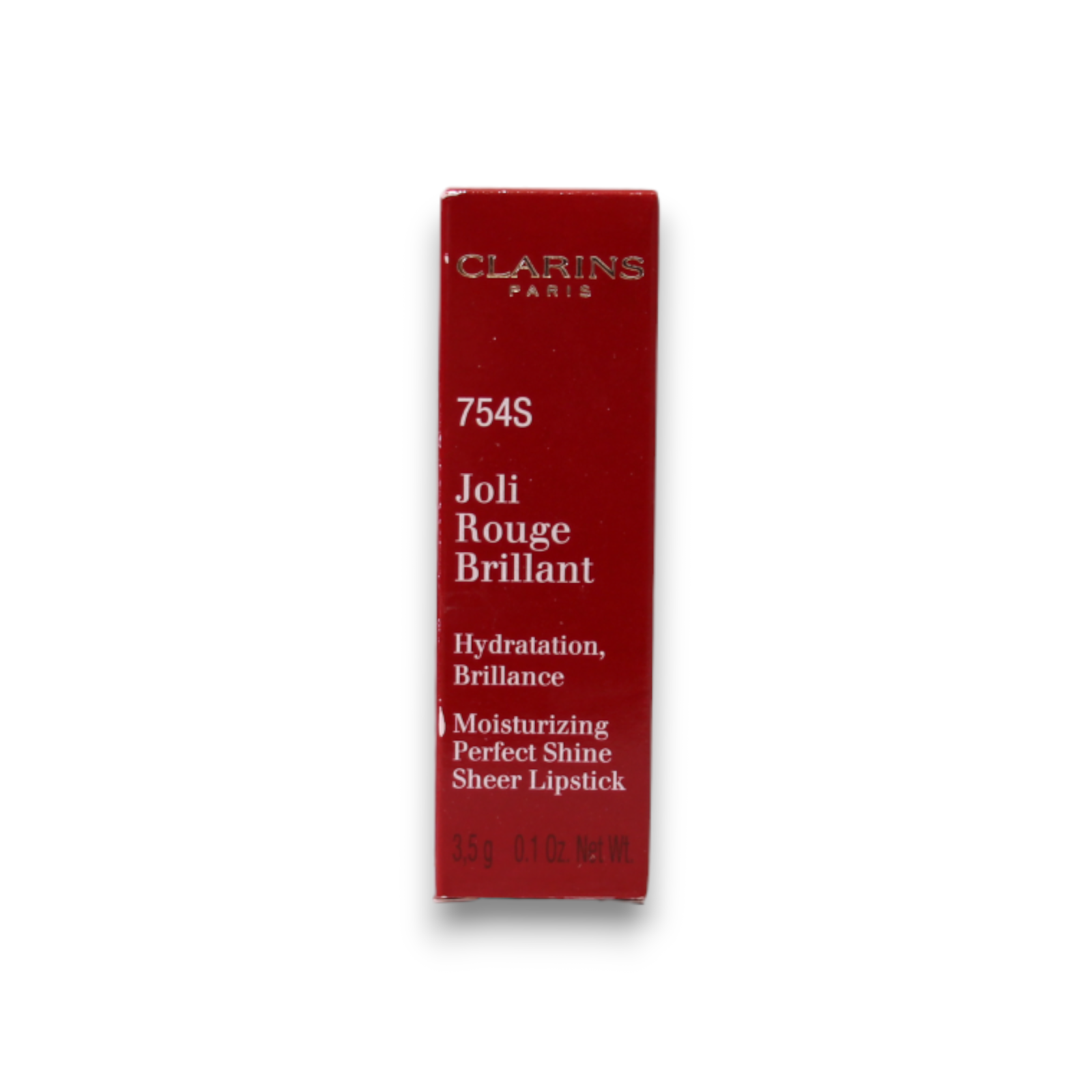 clarins, joli rouge, hydrating, cream lipstick, 754s, deep red, 3 g clarins, joli rouge, hydrating, cream lipstick, 754s, deep red, 3 g