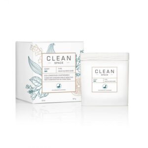 clean, space rain, scented candle, 227 g