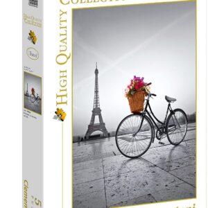clementoni, high quality collection, romantic, puzzle, unisex, 500 pcs