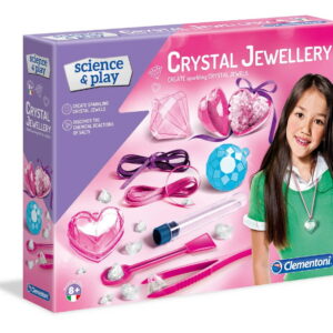 clementoni, science & play, crystal jewels, for girls, 8+ years