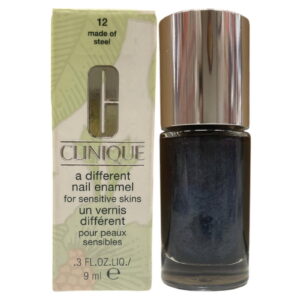 clinique, a different nail enamel, colour corrector, nail polish, 12, made of steestee lauder, 9 ml