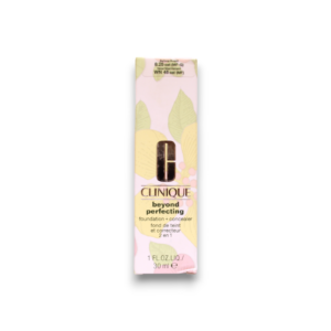 clinique, beyond perfecting, paraben free, matte finish, liquid foundation & concealer 2 in 1, 48, oat, 30 ml