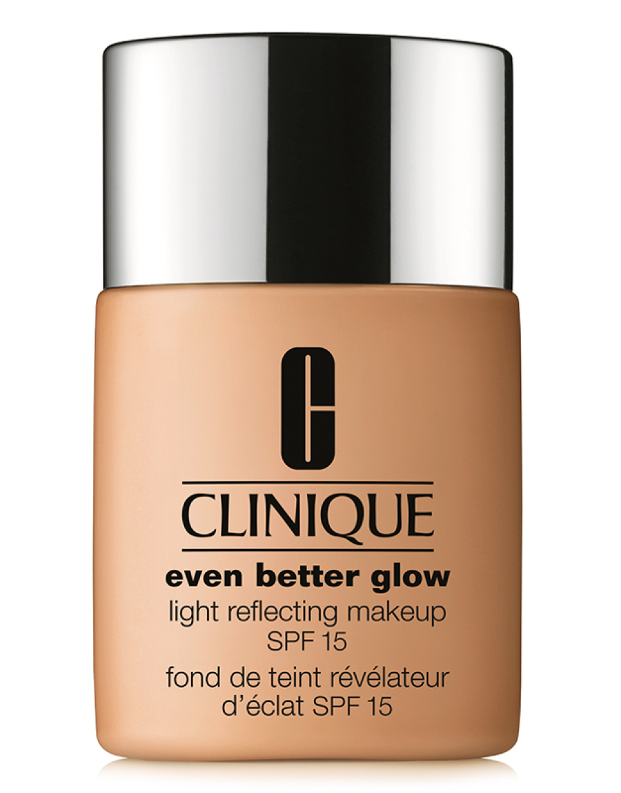 clinique, even better glow, light reflecting, liquid foundation, wn 54, honey wheat, spf 15, 30 ml clinique, even better glow, light reflecting, liquid foundation, wn 54, honey wheat, spf 15, 30 ml