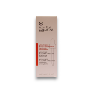 collistar, pure actives, alpha arbutin, illuminating, serum, for face, 30 ml