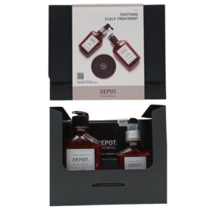 consumer kit g set depot: 200 hair treatments no. 209, hair lotion treatment, for calming, 100 ml + 100 hair cleansing no. 109, hair shampoo, for calming, 250 ml