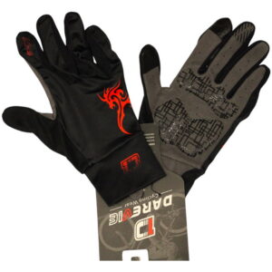 darevie, darevie, for cycling, synthetic gloves, red/black, dvg003, unisex