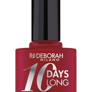 deborah, 10 days long, nail polish, 886, vintage red, 11 ml