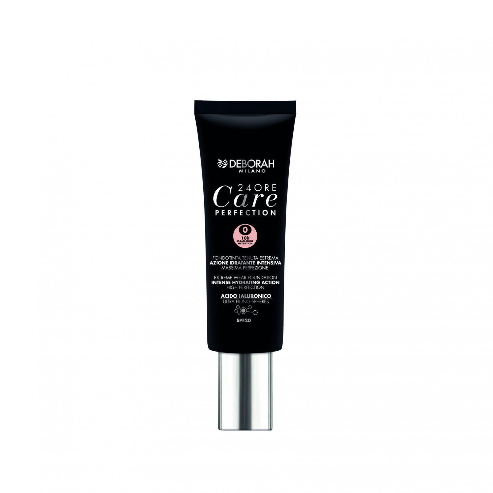 deborah, 24 ore care perfection, hydrating, liquid foundation, farose, spf 20, 30 ml deborah, 24 ore care perfection, hydrating, liquid foundation, farose, spf 20, 30 ml