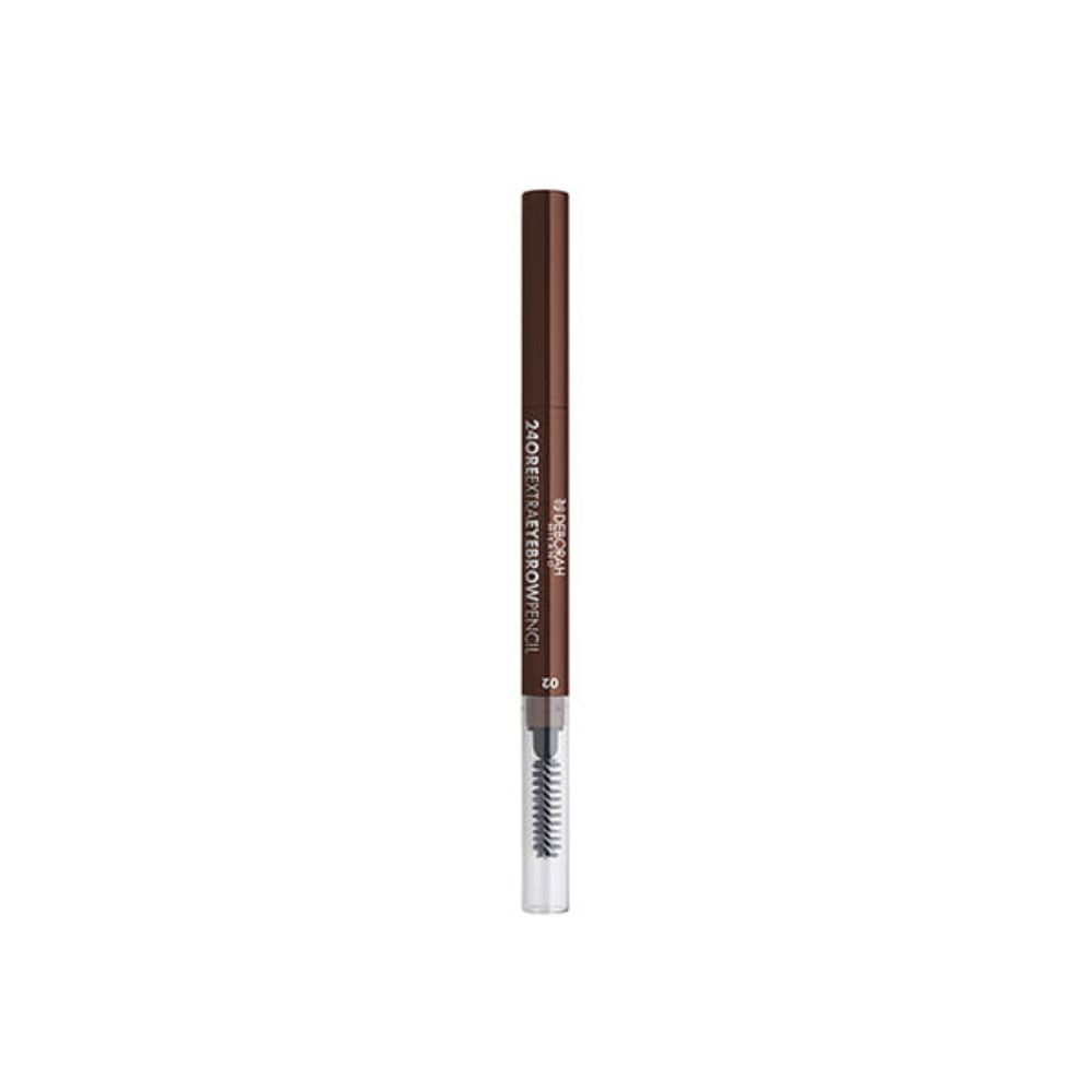 deborah, 24 ore extra, double ended, eyebrow cream pencil & brush 2 in 1, 03, dark deborah, 24 ore extra, double ended, eyebrow cream pencil & brush 2 in 1, 03, dark