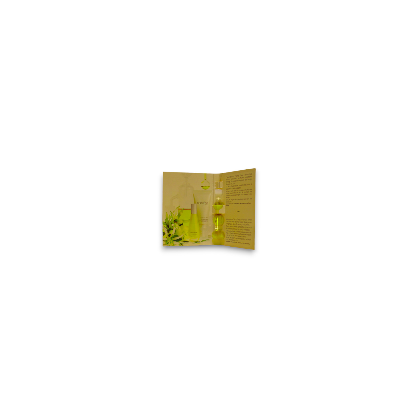 decleor, aromessence ylang ylang, paraben free, purifying, day, serum, for face, 1 ml *sample decleor, aromessence ylang ylang, paraben free, purifying, day, serum, for face, 1 ml *sample