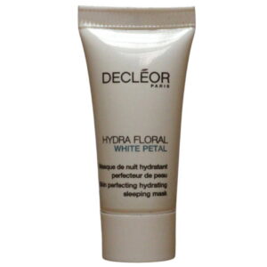 decleor, hydra floral white petal, anti spot, night, cream mask, for face, 5 ml *sample