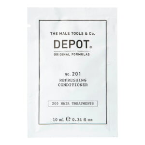 depot, 200 hair treatments no. 201, botanical complex, hair conditioner, for revitalizing, 10 ml