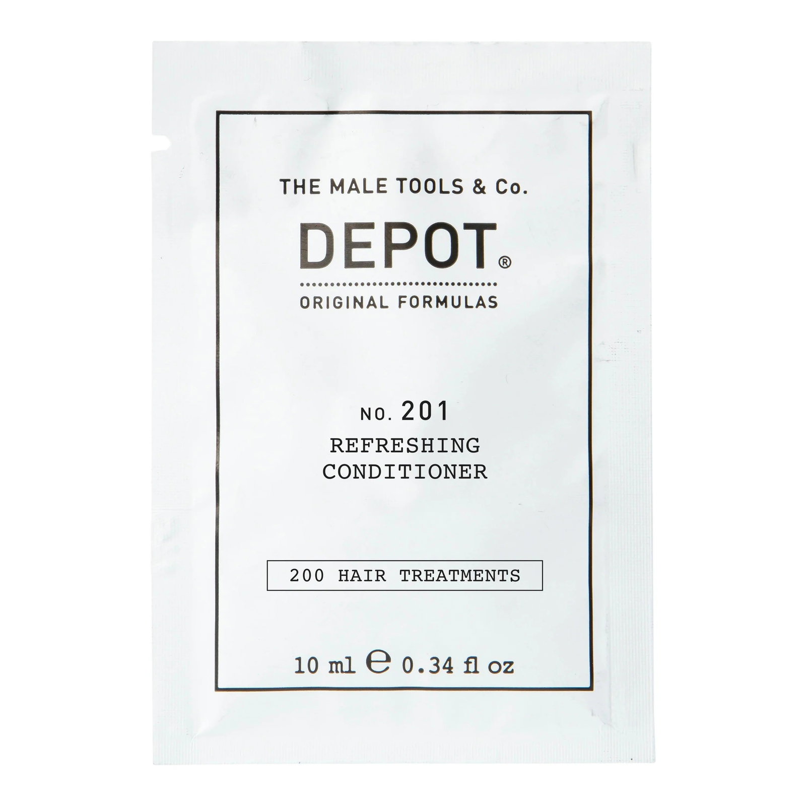 depot, 200 hair treatments no. 201, botanical complex, hair conditioner, for revitalizing, 10 ml depot, 200 hair treatments no. 201, botanical complex, hair conditioner, for revitalizing, 10 ml