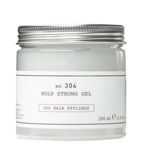 depot, 300 hair stylings no. 304, botanical complex, hair styling gel, high shine, strong hold, 200 ml