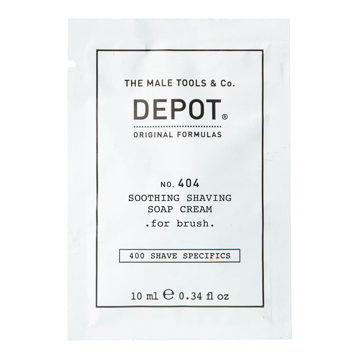 depot, 400 shave specifics no. 404 , allantoin, soothing, shaving soap cream, 10 ml depot, 400 shave specifics no. 404 , allantoin, soothing, shaving soap cream, 10 ml