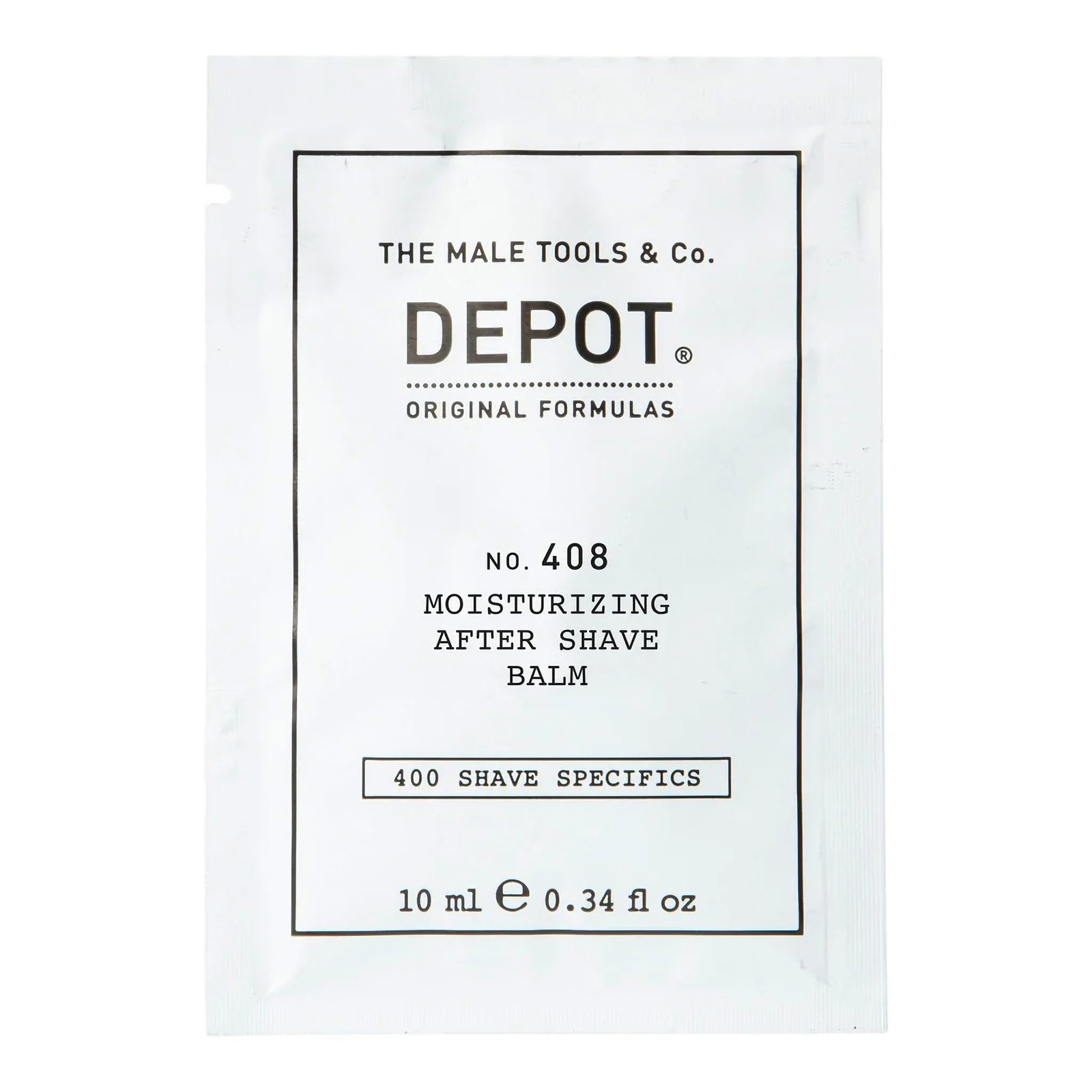 depot, 400 shave specifics no. 408, classic cologne, moisturizing, after shave balm, 10 ml depot, 400 shave specifics no. 408, classic cologne, moisturizing, after shave balm, 10 ml