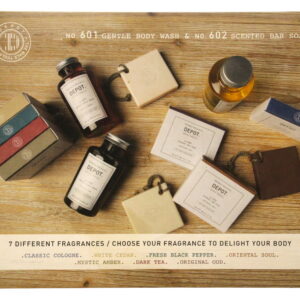 depot, 600 body solutions no. 601, plastic display