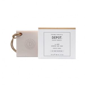 depot, 600 body solutions no. 602, botanical complex, cleansing, white cedar, scented soap bar , 100 g