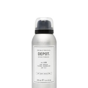 depot, 600 body solutions no. 608, sun protection, sunscreen spray, spf 50+, 100 ml