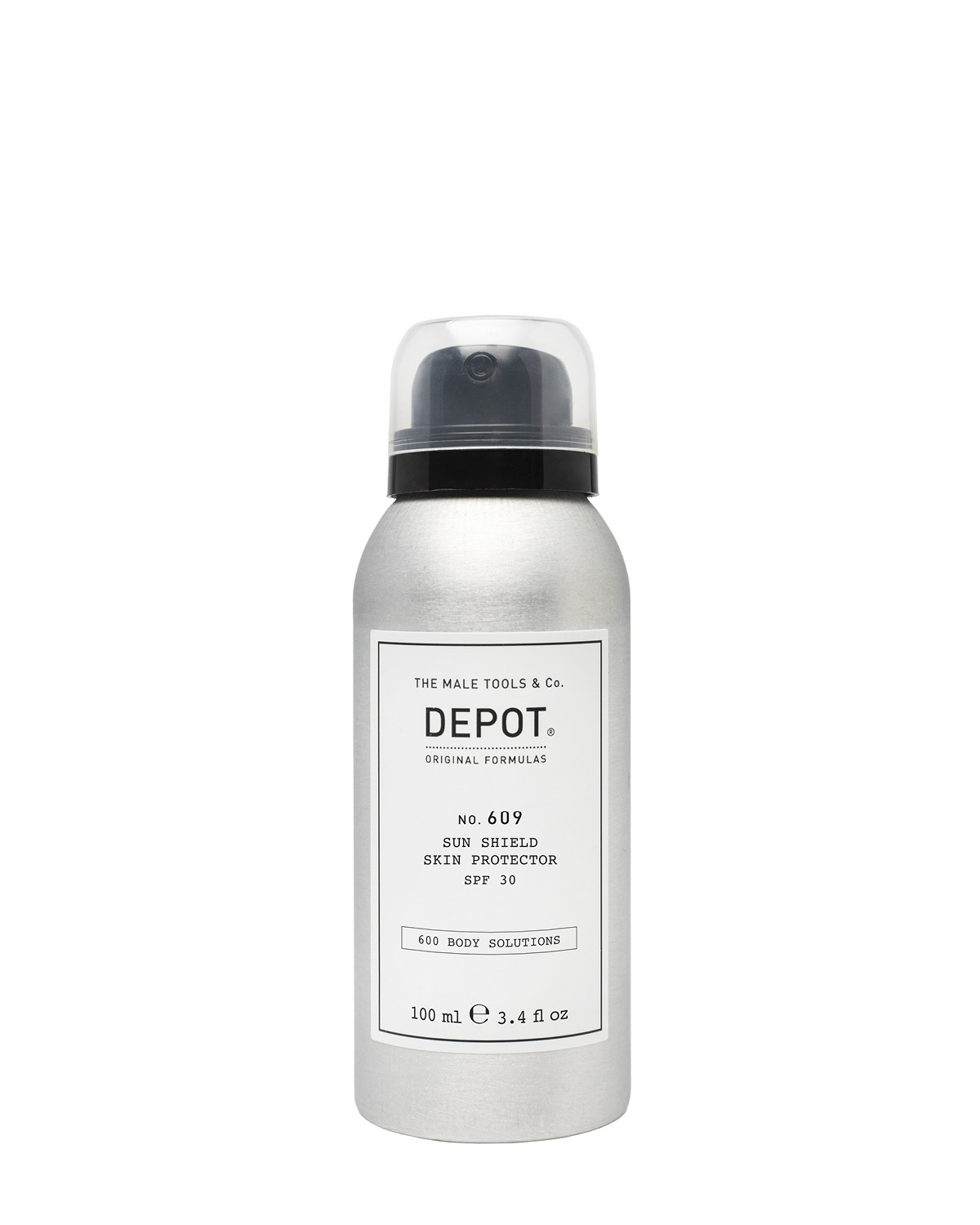 depot, 600 body solutions no. 609, sun protection, sunscreen spray, spf 30, 100 ml depot, 600 body solutions no. 609, sun protection, sunscreen spray, spf 30, 100 ml