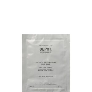 set, depot, 800 skin specifics no. 806, hyaluronic acid, toning & revitalizing, sheet mask, for face, day, 12 pcs, 13 ml