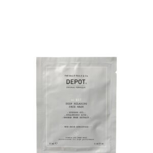 set, depot, 800 skin specifics no. 807, hyaluronic acid, soothing/hydrating & nourishing, sheet mask, for face, day, 12 pcs, 13 ml