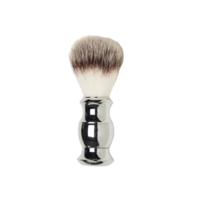 depot, accessories no. 732, aluminium, face shaving brush, silver