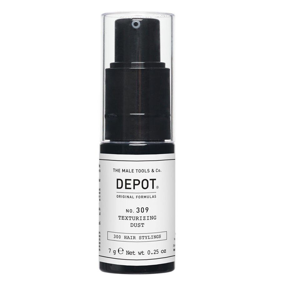 depot, 300 hair stylings no. 309, glycerin, hair styling powder, texturizing & volumizing, soft hold, 7 g depot, 300 hair stylings no. 309, glycerin, hair styling powder, texturizing & volumizing, soft hold, 7 g
