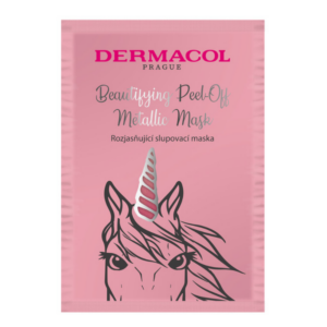 dermacol, beautifying, brightening, peel off mask, for face, 15 ml