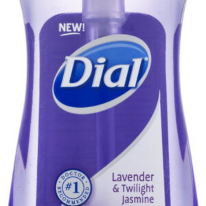 dial, antibacterial, lavender & twilight jasmine, liquid soap, for hands, 221 ml