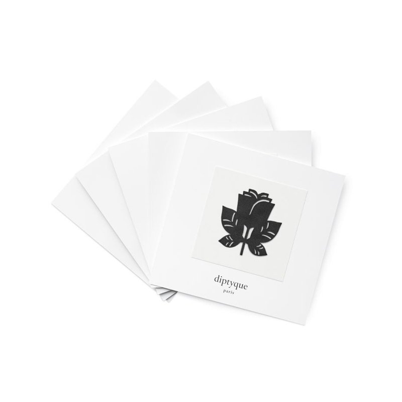 set, diptyque, eau rose patch de parfum, body stickers, perfumed, floral, for skin, black, 5 pcs set, diptyque, eau rose patch de parfum, body stickers, perfumed, floral, for skin, black, 5 pcs