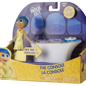 disney pixar by tomy, inside out, joy figure play, control console, for girls, 4+ years