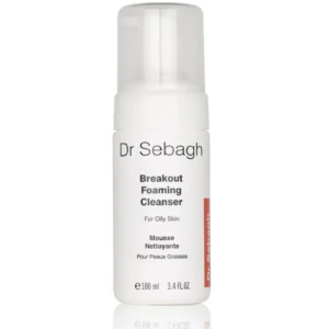 dr sebagh, breakout, cleanser, mousse, for face, 100 ml