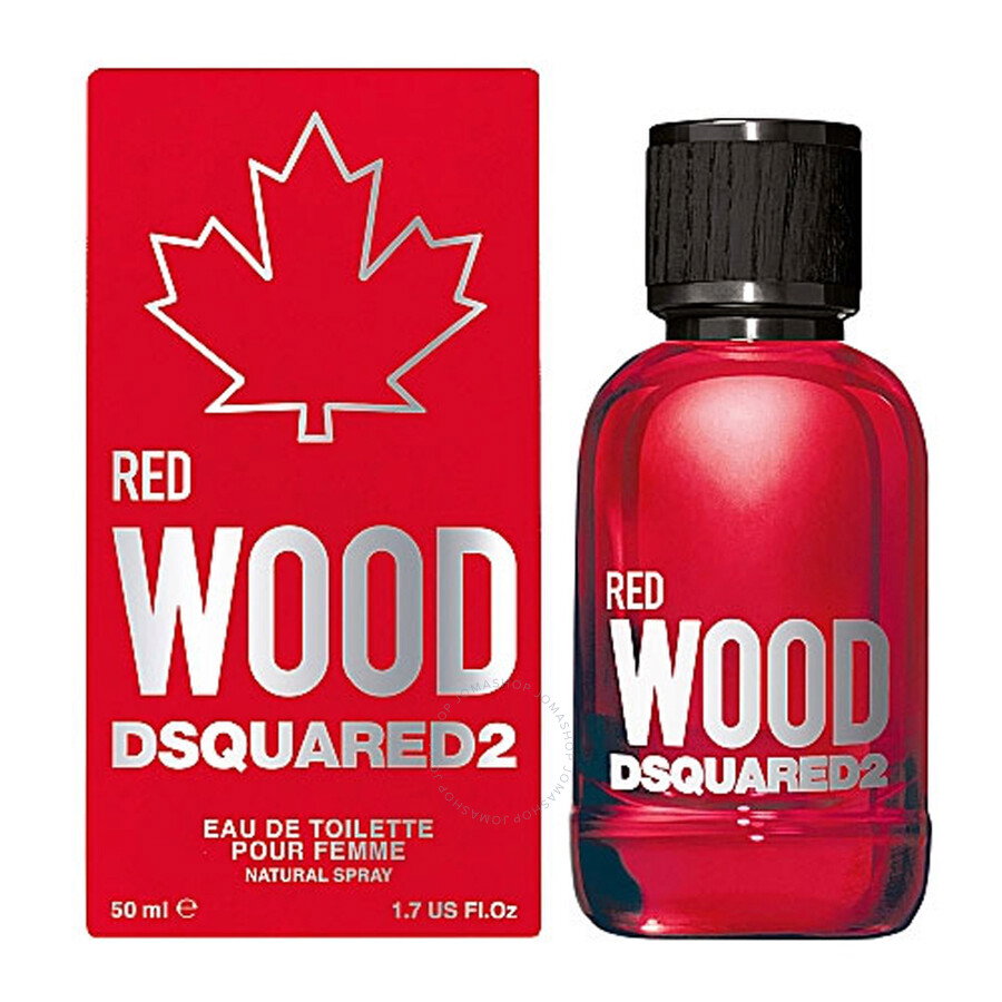 dsquared 2, red wood, eau de toilette, for women, 50 ml dsquared 2, red wood, eau de toilette, for women, 50 ml