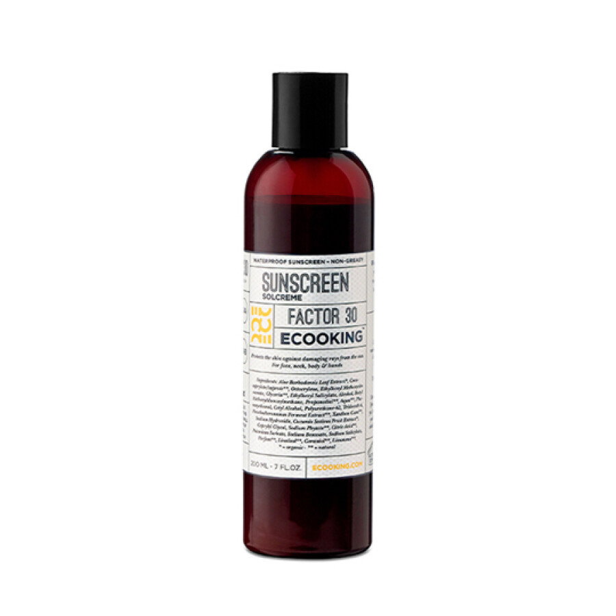 ecooking, sunscreen, hydra nourishing, body cream, spf 20, 200 ml ecooking, sunscreen, hydra nourishing, body cream, spf 20, 200 ml