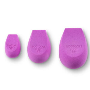 set trio, ecotools, bioblender, makeup sponge, purple, 3 pcs