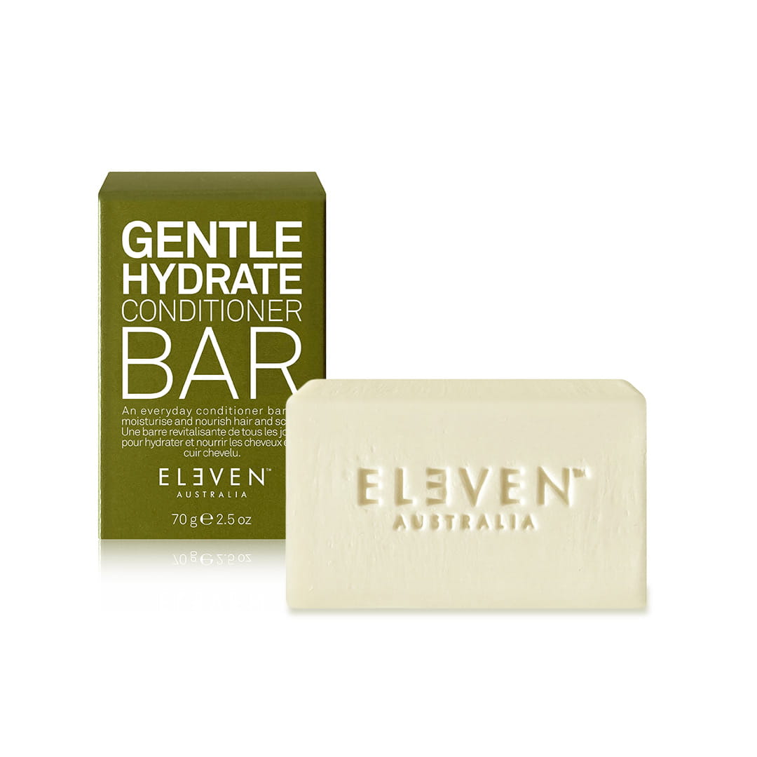 eleven australia, gentle hydrate, hair conditioner bar, for moisturizing, 70 g eleven australia, gentle hydrate, hair conditioner bar, for moisturizing, 70 g