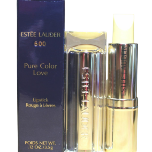 estee lauder, pure color love, natural oils, long lasting, cream lipstick, 600, blond star, 3.5 g