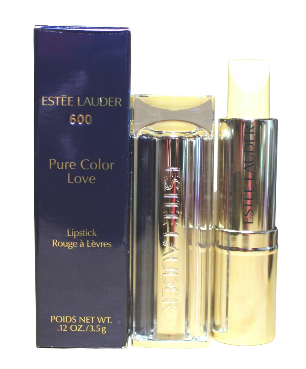 estee lauder, pure color love, natural oils, long lasting, cream lipstick, 600, blond star, 3.5 g estee lauder, pure color love, natural oils, long lasting, cream lipstick, 600, blond star, 3.5 g