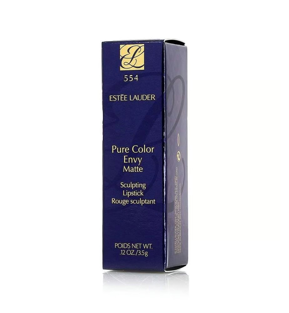 estee lauder, pure color envy matte, cream lipstick, 554, deep secret, 3.5 g estee lauder, pure color envy matte, cream lipstick, 554, deep secret, 3.5 g