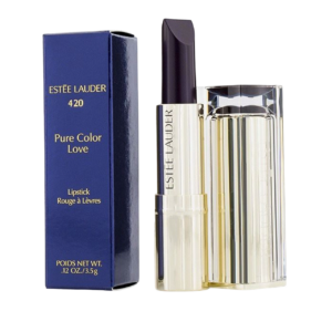 estee lauder, pure color love, natural oils, long lasting, cream lipstick, 420, up beet, 3.5 g