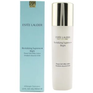 estee lauder, revitalizing supreme+ bright power, moringa extract, multi action, morning & night, lotion, for face & neck, 100 ml