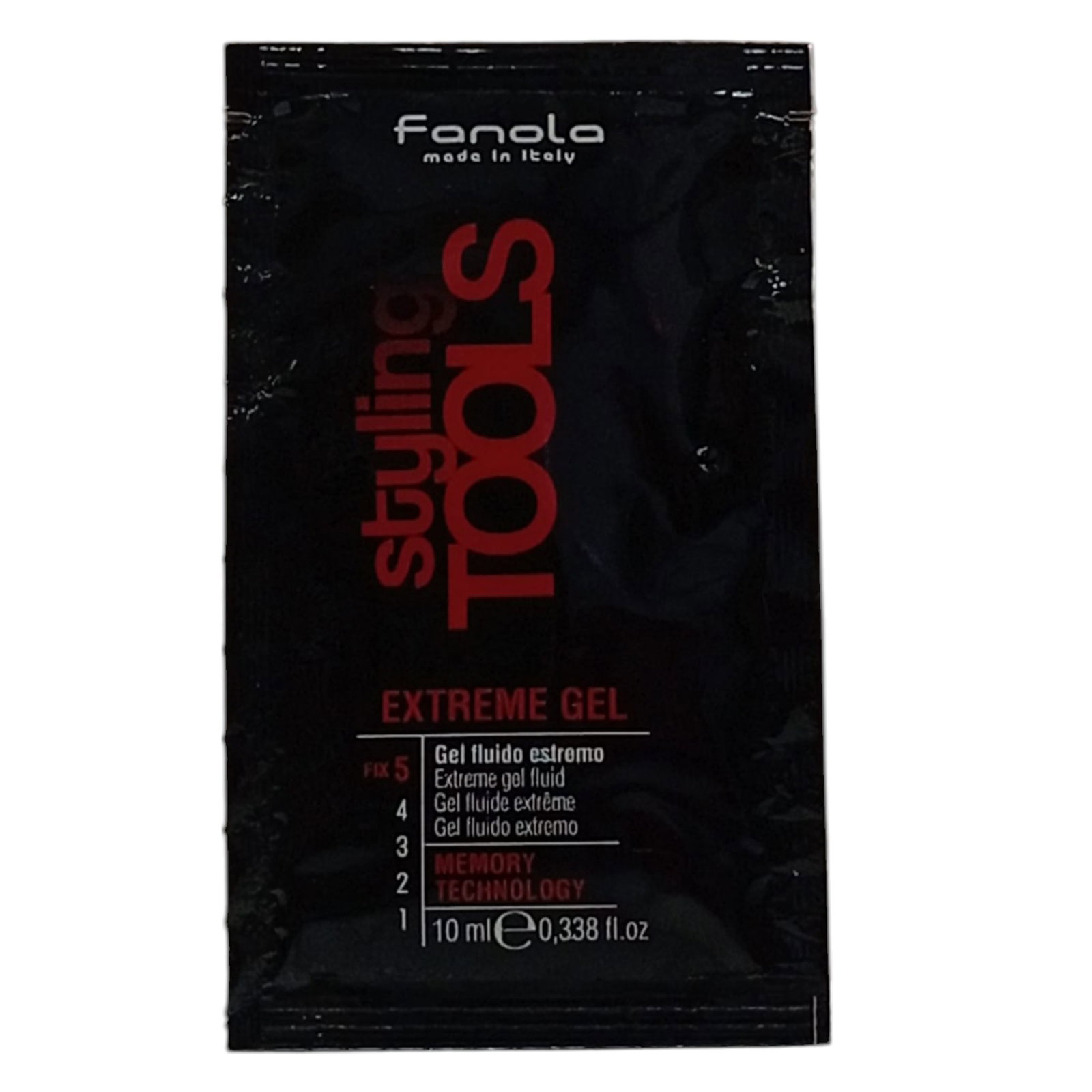fanola, styling tools extreme, hair styling gel, for styling, strong hold, 10 ml *sample fanola, styling tools extreme, hair styling gel, for styling, strong hold, 10 ml *sample